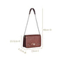 Soi Tresse Menue Brown Sling Bag