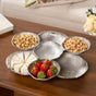 Clustered Bowls Large Platter Silver