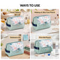 Tropical Mint Cosmetic Pouch