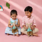 Elephant Plushie Sustainable Stuffed Animal Pair