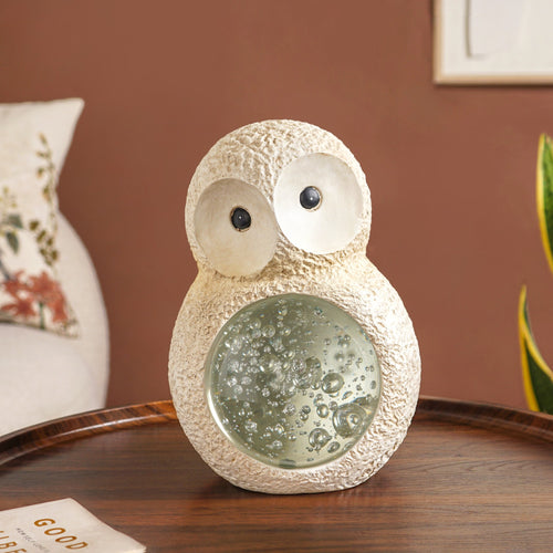 Whimsical Owl Tabletop Accent