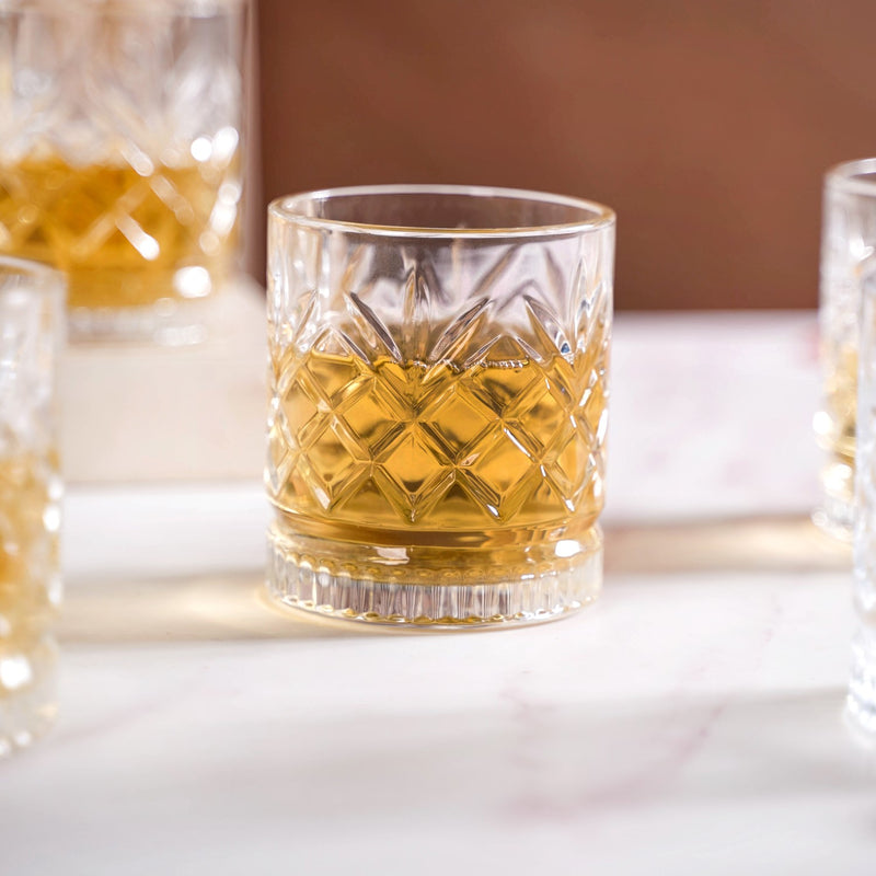 Luxe Whiskey Glass Set Of 6 250ml