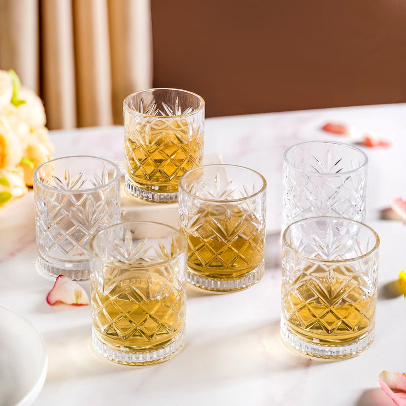 Luxe Whiskey Glass Set Of 6 250ml