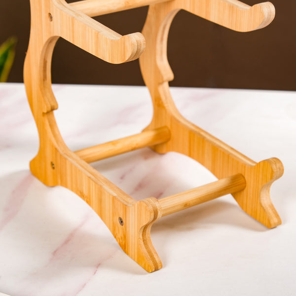 White 3 Tier Ceramic Fruit Bowl With Stand