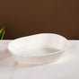 White 3 Tier Ceramic Fruit Bowl With Stand