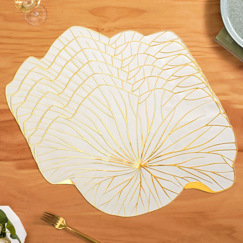 White Poplar Dinner Table Mats Set Of 6