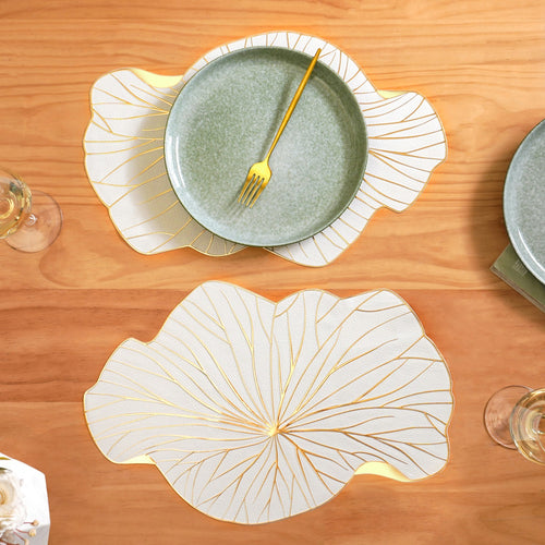 White Poplar Dinner Table Mats Set Of 6