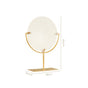 White Ribbed Disc Home Decor