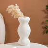 Pleated Flower Vase For Room Decor