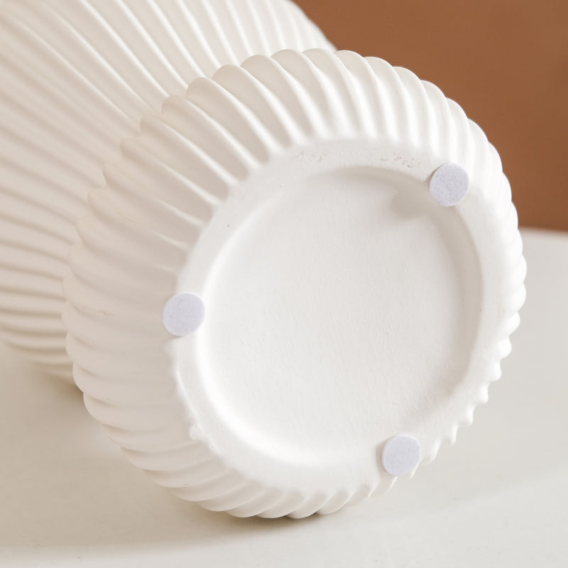 Pleated Flower Vase For Room Decor