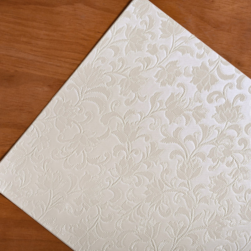 White Flower Placemat Set Of 6