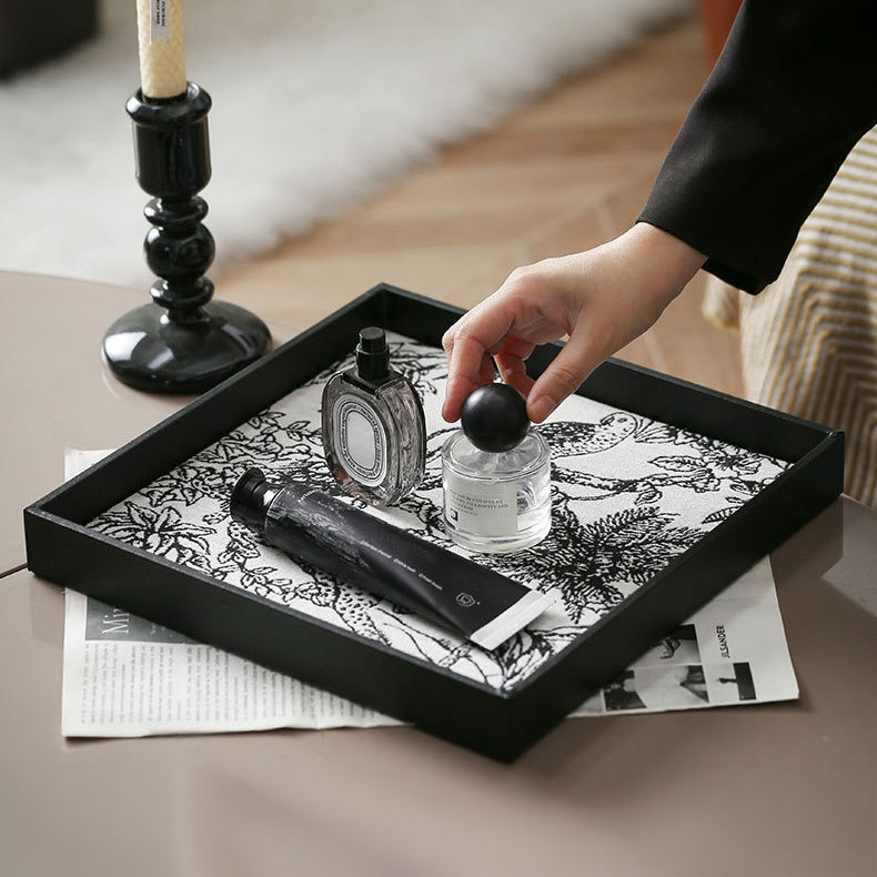 Wildlife Print Desk Organizer Tray Squaree