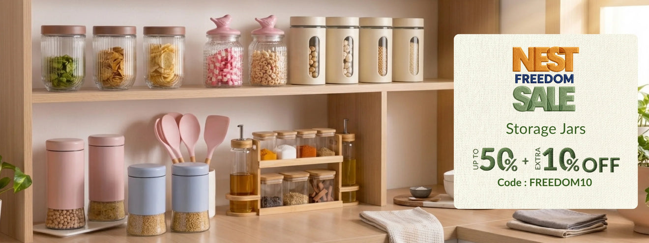 Jars + Canisters banner