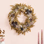 Winter Blush Pink Decorative Holiday Wreath