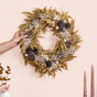 Winter Blush Pink Decorative Holiday Wreath