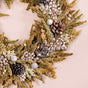 Winter Blush Pink Decorative Holiday Wreath