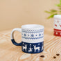 Set Of 4 Winter Wonderland Ceramic Coffee Mug 250ml