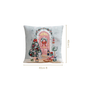 Winter Wonderland Embroidered Cushion Cover 40x40cm