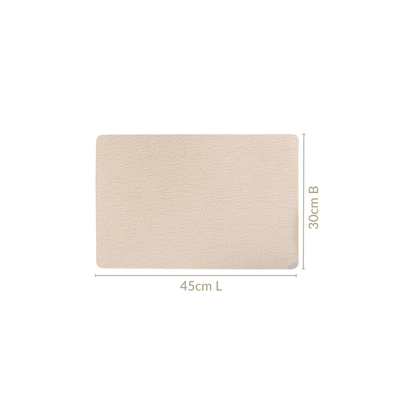 Wood Print Textile Print Placemat Set Of 6