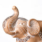 Engraved Elephants Bookends For Home Decor