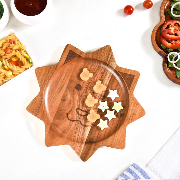 Lion Shaped Wooden Platter