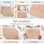 Woven Peach Placemat Set Of 6