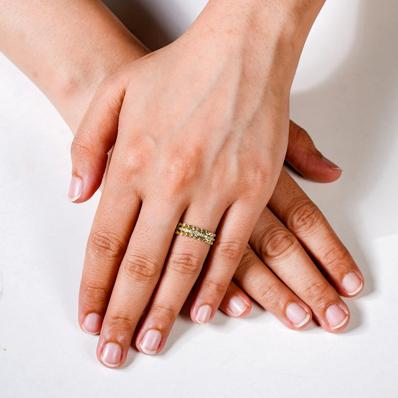 Wreath Of Gold Statement Ring