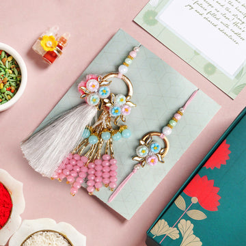 Wreath Of Love Rakhi Lumba Set
