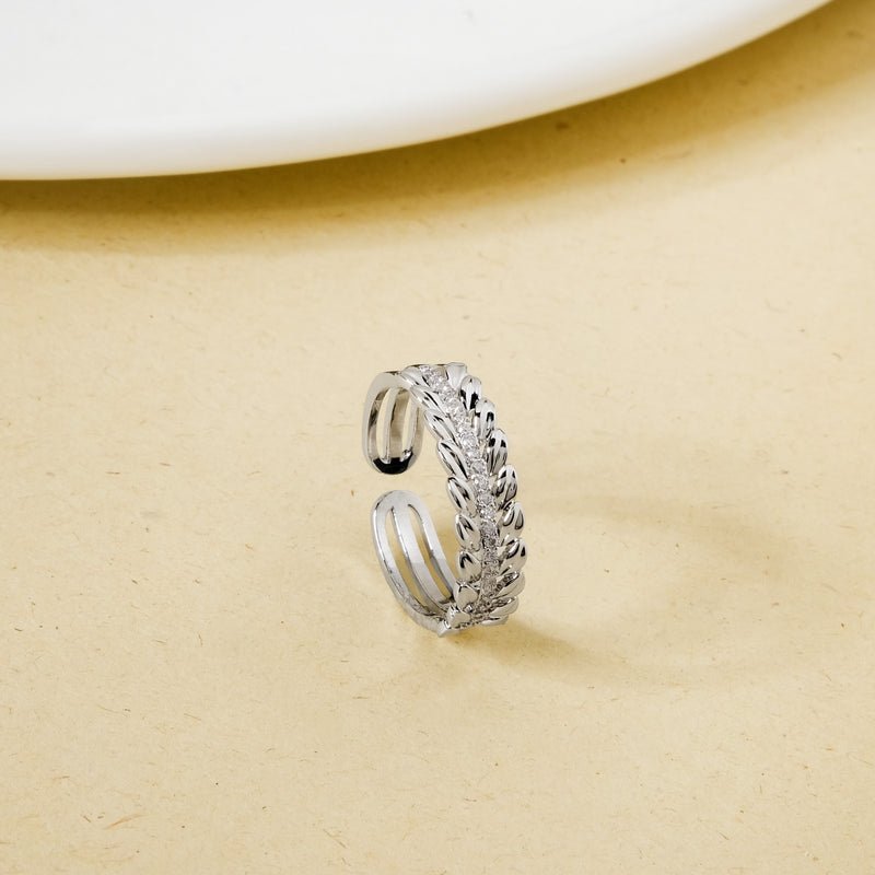 Wreath Of Silver Statement Ring