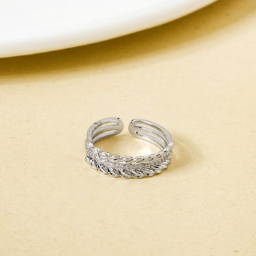 Wreath Of Silver Statement Ring