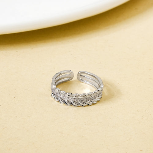 Wreath Of Silver Statement Ring
