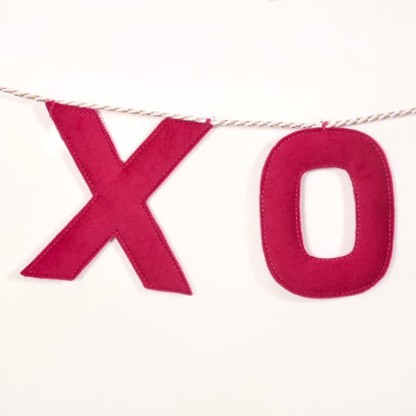 XOXO Bunting For Wall Decoration Multicolour 78 Inch