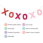 XOXO Bunting For Wall Decoration Multicolour 78 Inch