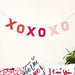 XOXO Bunting For Wall Decoration Multicolour 78 Inch