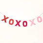 XOXO Bunting For Wall Decoration Multicolour 78 Inch