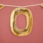 XOXO Bunting For Wall Decoration Gold 78 Inch