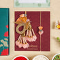 Peach Radiance Rakhi Lumba Set