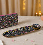 Floral Printed Platter With Dip Bowl Set Of 2 In Gift Box