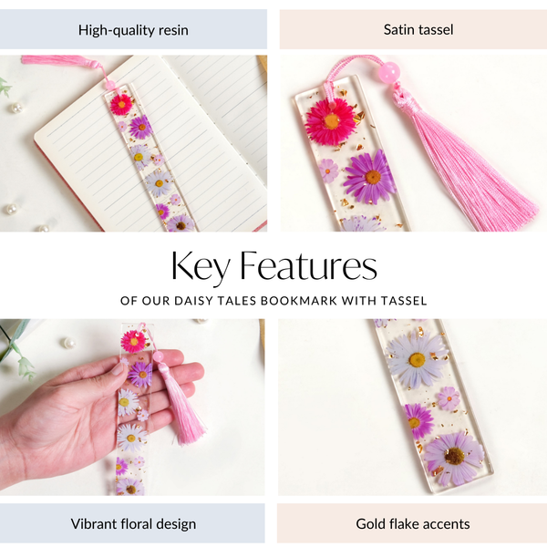 Daisy Tales Bookmark With Tassel