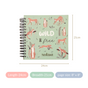 Tropical Undated Wiro Bound Yearly Planner