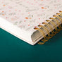 Floral Annual Undated Planner