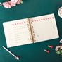 Floral Annual Undated Planner