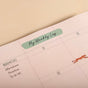 Tropical Undated Wiro Bound Yearly Planner