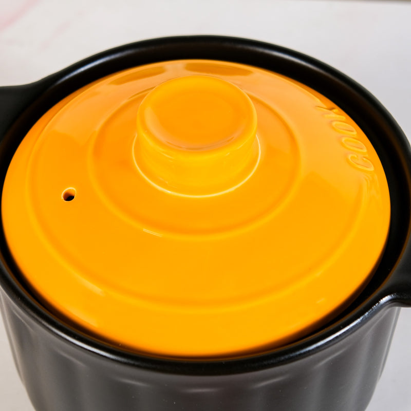 Yellow Lid Ceramic Pot 3700ml