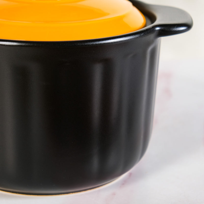 Yellow Lid Ceramic Pot 3700ml