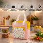 FloraPack Insulated Lunch Bag For Women