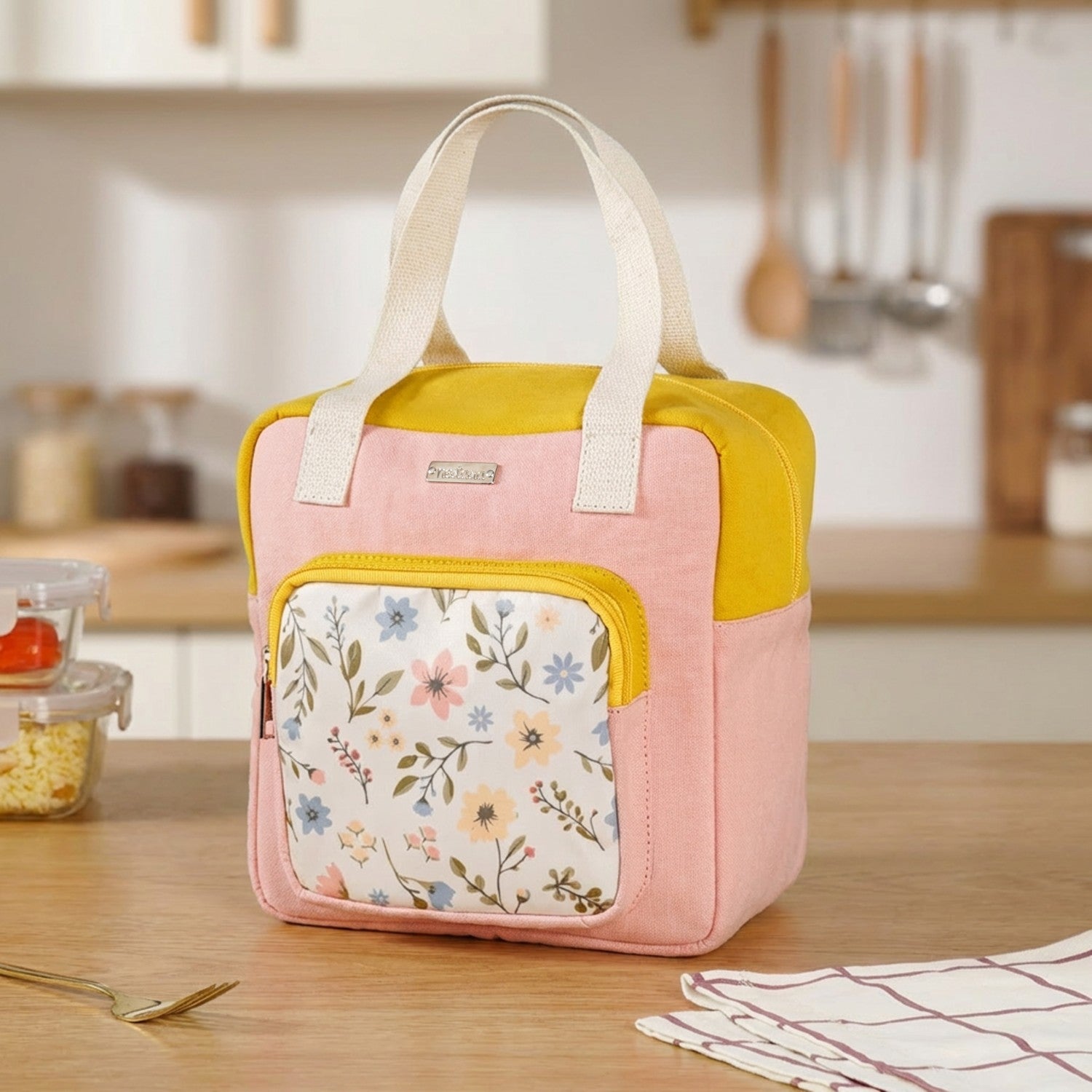 FloraPack Insulated Lunch Bag For Women