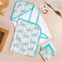 Zebra Baby Hamper With Swaddle Towel Napkin Rattle Set Of 6