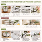 Zesta Stainless Steel Induction Bottom Pressure Cooker 5 Litre 5 Y Warranty