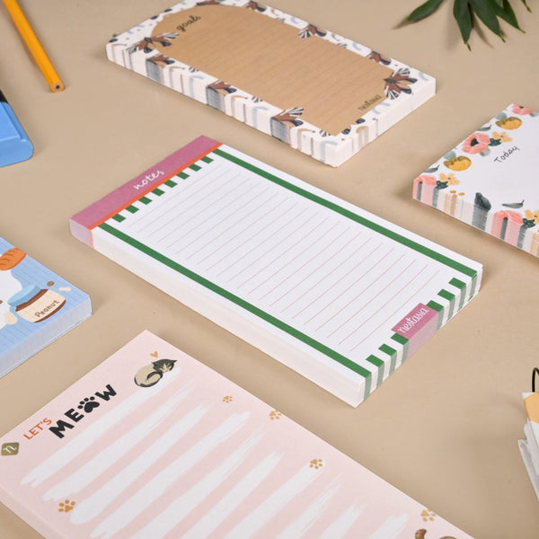 To Do List Notepads Set Of 5